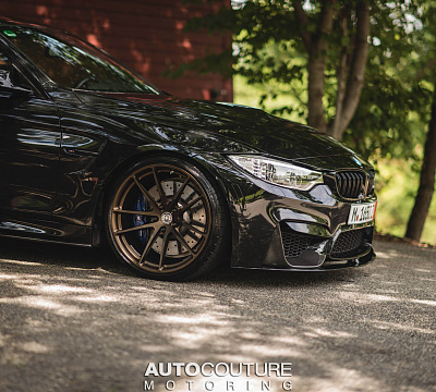 Фото дисков HRE P104 на BMW 4/M4 (F32/F82)
