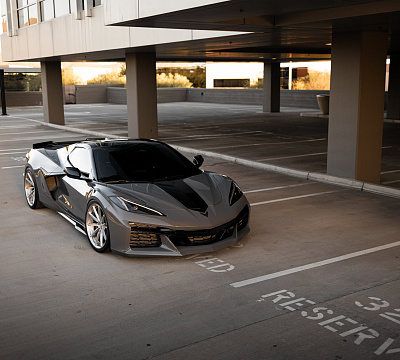 Фото дисков Brixton Forged R11-R на Chevrolet Corvette C8