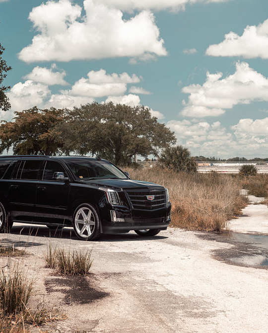 Фото дисков HF6-2 Серебро на Cadillac Escalade IV