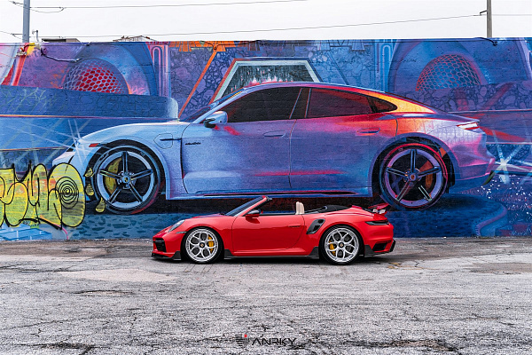 Фото дисков Anrky S3-X0 Глянцевый лак на Porsche 911 VIII