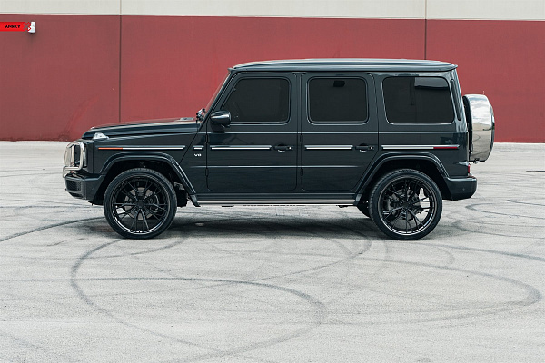 Фото дисков Anrky S3-X5 Черный сатин на Mercedes-Benz G-Class III