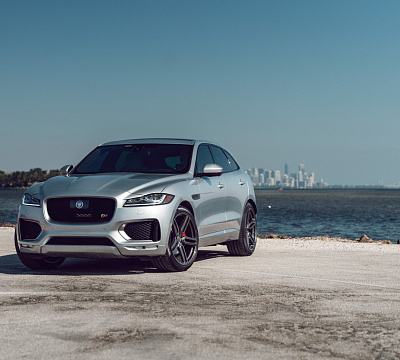 Фото дисков Vossen HF-1 на Jaguar F-Pace