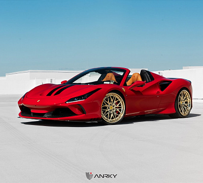 Фото дисков Anrky S3-X1 на Ferrari F8