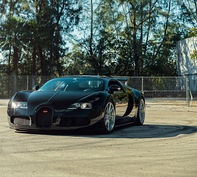 Фото дисков Vossen EVO-2R на Bugatti Veyron