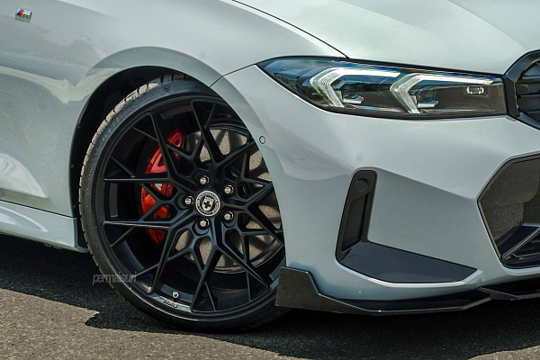 Фото дисков HRE FF10 Черный сатин на BMW 3/M3 (G2x/G80)