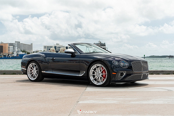 Фото дисков Anrky AN28 Полированный лак на Bentley Continental GT III