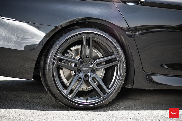 Фото дисков Vossen HF-1 Черный сатин на BMW 5/M5 (F10)