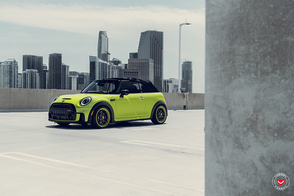 Фото дисков Vossen GEN-02 (3-piece) Черный сатин на MINI Cooper IV
