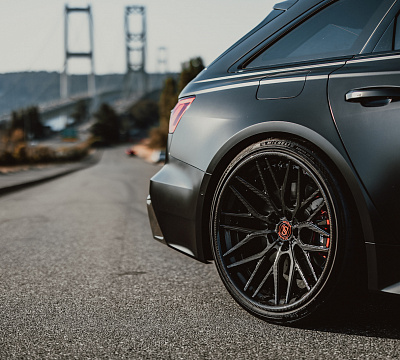 Фото дисков Strasse Wheels SV10M Deep Concave FS на Audi A/RS 6 (C8)