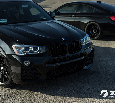 Фото дисков HRE FF01 на BMW X4 (F26)