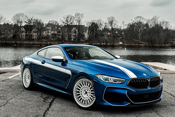 Фото дисков Brixton Forged TR20 Белый глянец на BMW 8/M8
