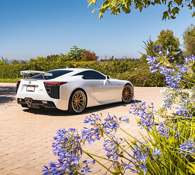 Фото дисков Anrky AN30 на Lexus LFA