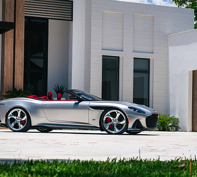 Фото дисков HRE 522M на Aston Martin DBS 3