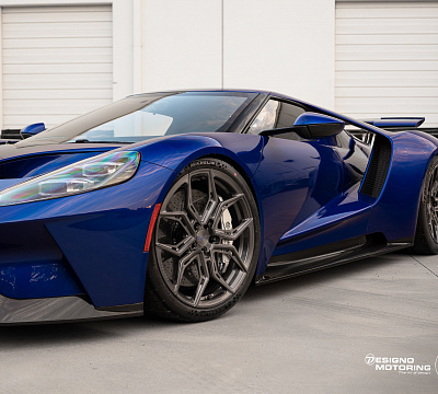 Фото дисков Vossen EVO-3R на Ford GT II