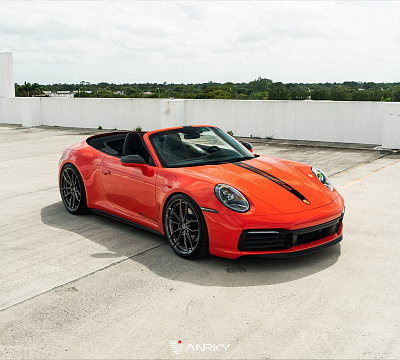 Фото дисков Anrky AN21 на Porsche 911 VIII