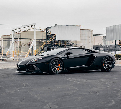 Фото дисков Brixton Forged PF5 на Lamborghini Aventador