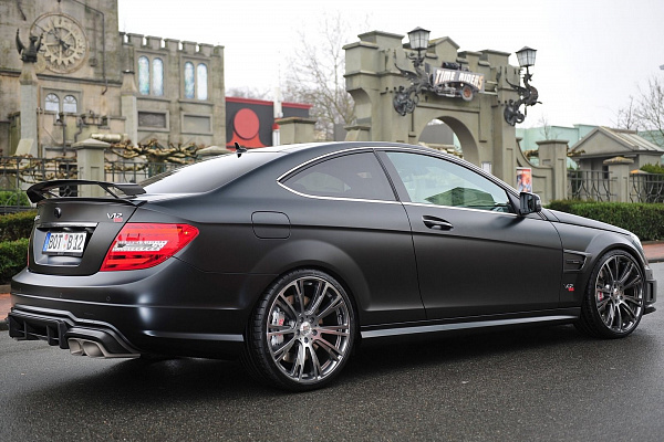 Фото дисков BRABUS Monoblock R Глянцевый графит на Mercedes-Benz C-Class (W204)