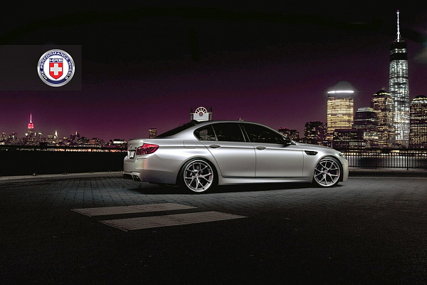 Фото дисков HRE S101 Сатиновый тонированный лак на BMW 5/M5 (F10)