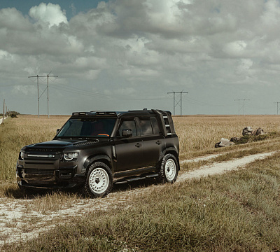 Фото дисков Black Rhino AWOL на Land Rover Defender II