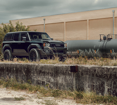 Фото дисков Vossen HF6-5 на Toyota Land Cruiser Prado 250