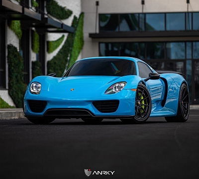 Фото дисков Anrky AN38 на Porsche 918 Spyder