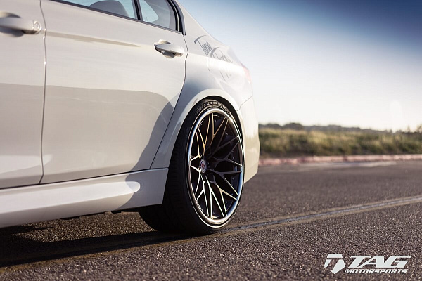 Фото дисков HRE S200 Сатиновая бронза на BMW 3/M3 (F3x/F80)