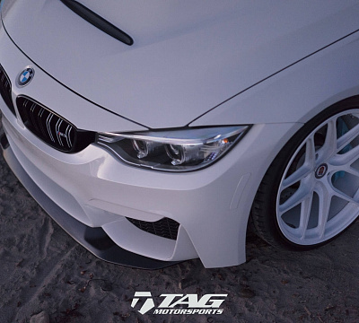 Фото дисков HRE R101 Lightweight на BMW 3/M3 (F3x/F80)