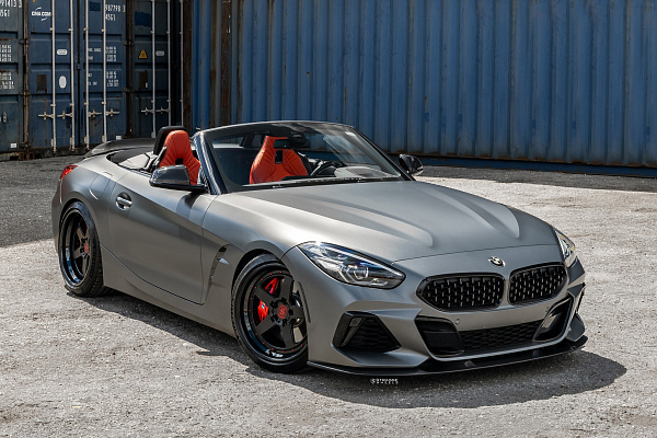 Фото дисков Strasse Wheels S5 Competition Черный сатин на BMW Z4 (G29)