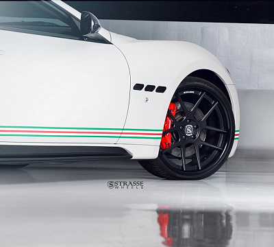 Фото дисков Strasse Wheels SM5 Deep Concave на Maserati GranTurismo I