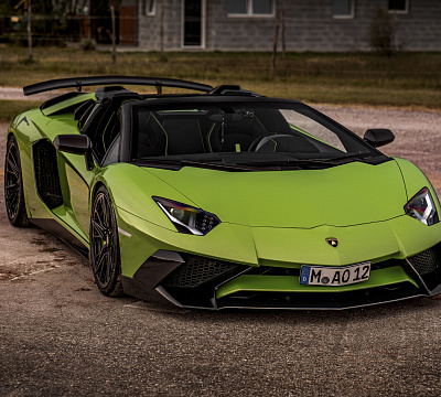 Фото дисков Vossen M-X6 на Lamborghini Aventador