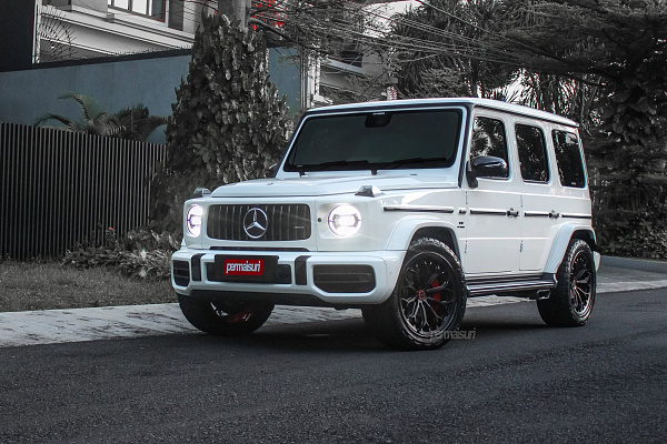 Фото дисков Brixton Forged CM6-RS Черный сатин на Mercedes-Benz G-Class III
