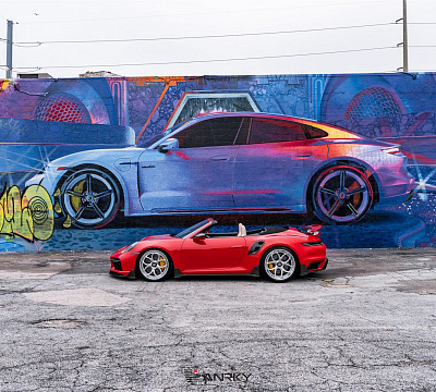 Фото дисков Anrky S3-X0 на Porsche 911 VIII