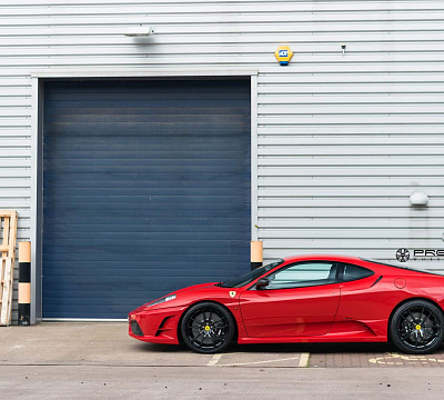 Фото дисков HRE P104 на Ferrari F430