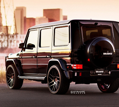 Фото дисков Strasse Wheels SM7T Deep Concave на Mercedes-Benz G-Class II