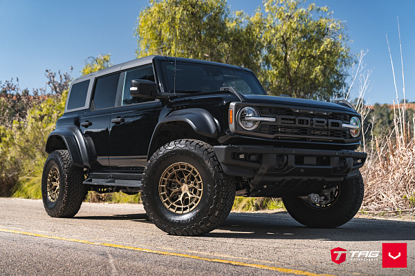 Фото дисков Vossen HFX-1 (6-Lug) Сатиновая бронза на Ford Bronco