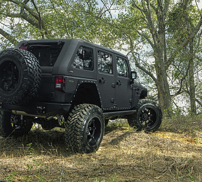 Фото дисков Black Rhino GLAMIS на Jeep Wrangler III (JK)