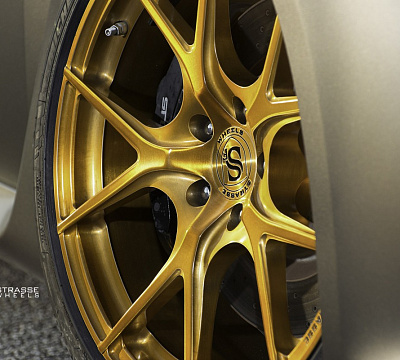 Фото дисков Strasse Wheels SM5R Deep Concave Monoblock на Lexus IS II