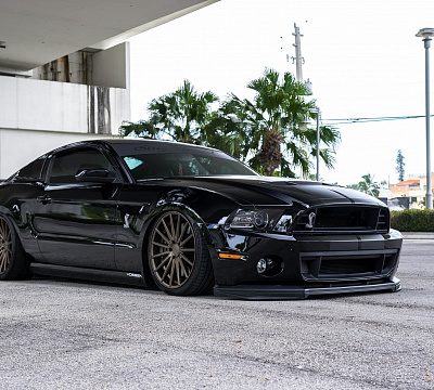 Фото дисков Vossen VFS-2 на Ford Mustang V