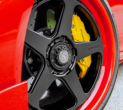 Фото дисков Strasse Wheels S5 Track на Porsche 911 VIII