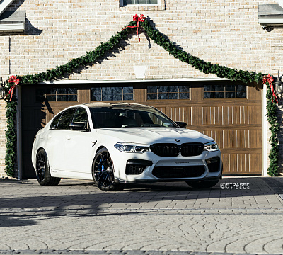 Фото дисков Strasse Wheels SM5R Deep Concave Monoblock на BMW 5/M5 (G30/F90)