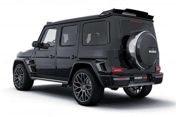 Фото дисков BRABUS Monoblock Y (Platinum Edition) Сатиновый графит на Mercedes-Benz G-Class III