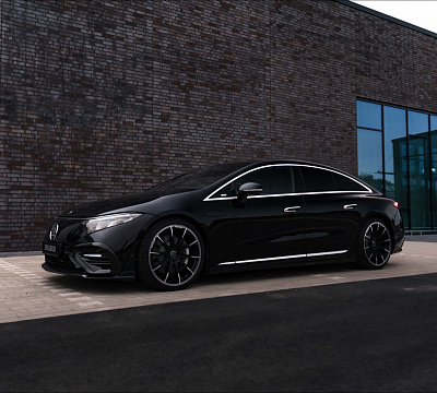 Фото дисков BRABUS Monoblock Z (Platinum Edition) на Mercedes-Benz EQS