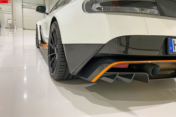 Фото дисков Anrky AN13 Черный матовый на Aston Martin Vantage 3