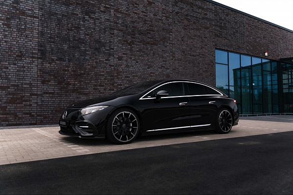 Фото дисков BRABUS Monoblock Z (Platinum Edition) Черный глянец на Mercedes-Benz EQS