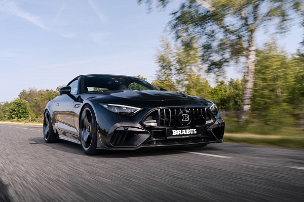 Фото дисков BRABUS Monoblock II Evo (Platinum Edition) Глянцевый тонированный лак на Mercedes-Benz SL (R232)