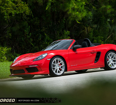 Фото дисков BC Forged HCA381 на Porsche Boxster III