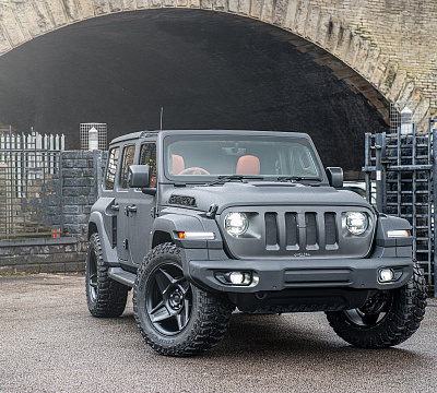 Фото дисков Kahn Mondial Heavy Duty RS на Jeep Wrangler IV (JL)