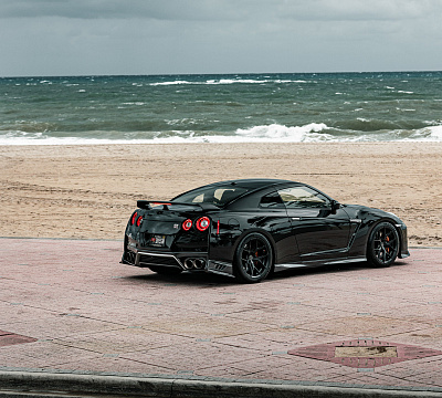 Фото дисков Vossen HF-5 на Nissan GT-R