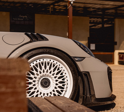 Фото дисков Brixton Forged TR20 на Porsche 911 VII