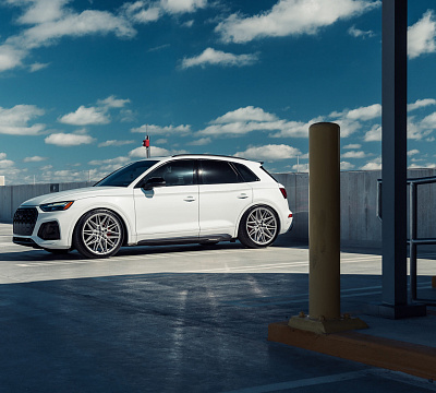 Фото дисков Vossen HF-7 на Audi Q5 GU